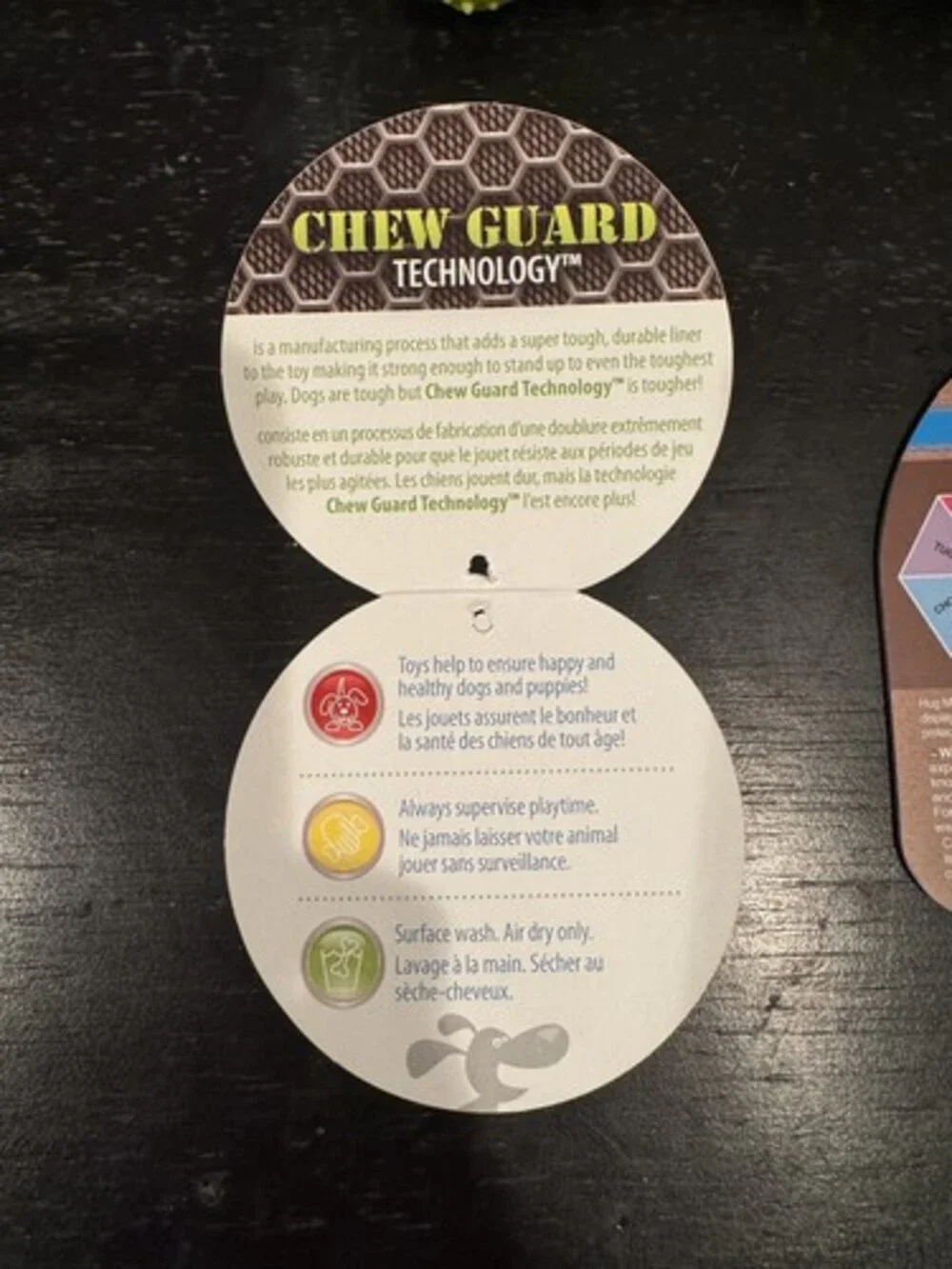 Godog Squeaky Bone With Chew guard Technology
